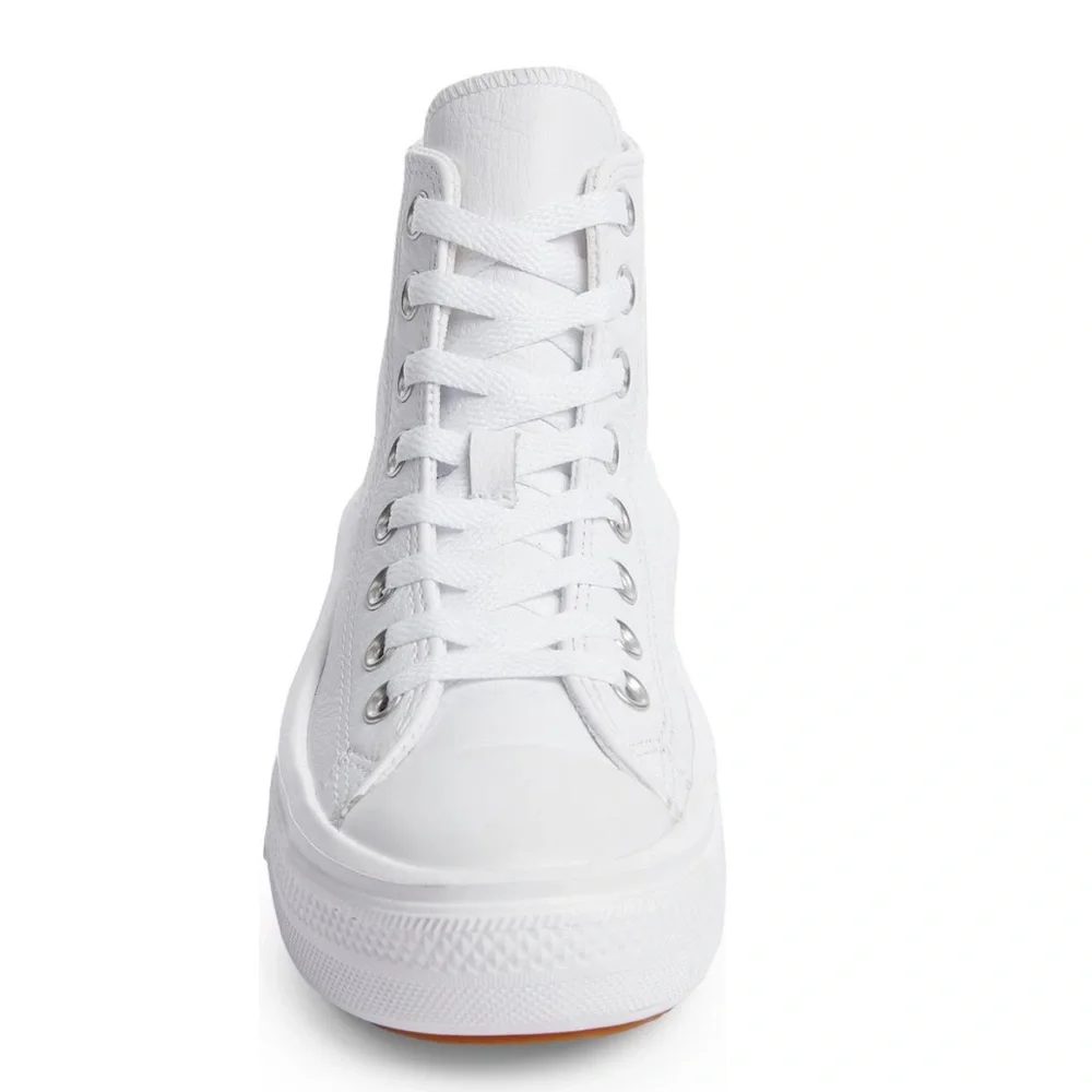 {Converse} Move platform high-top leather sneaker - Picture 4 of 6